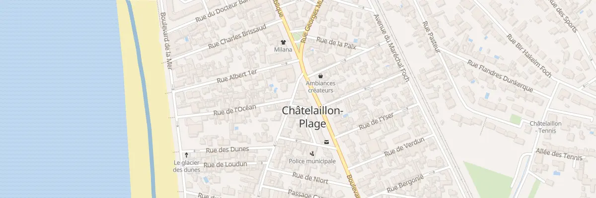 Plan du 27 Rue Carnot à Châtelaillon-Plage