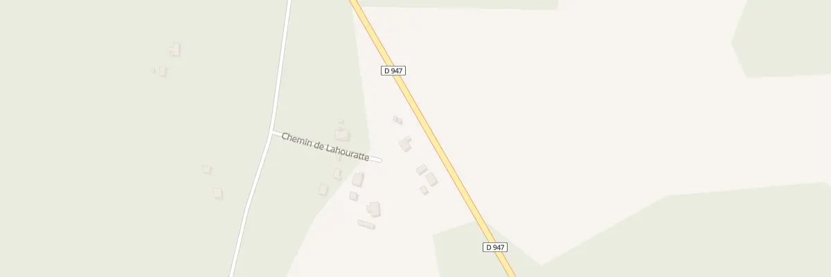 Plan du 187 Che de Lahouratte à Herm