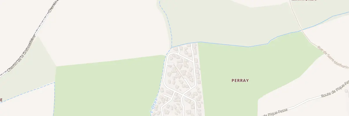 Plan du 75 Rte de Pique-Fesse à La Jarne