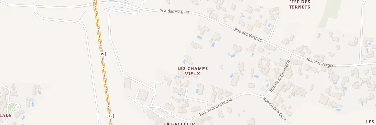 Plan du 45 Rue des Vergers à Dompierre-sur-Mer
