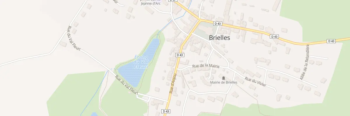 Plan du 31 Rue d’Anjou à Brielles