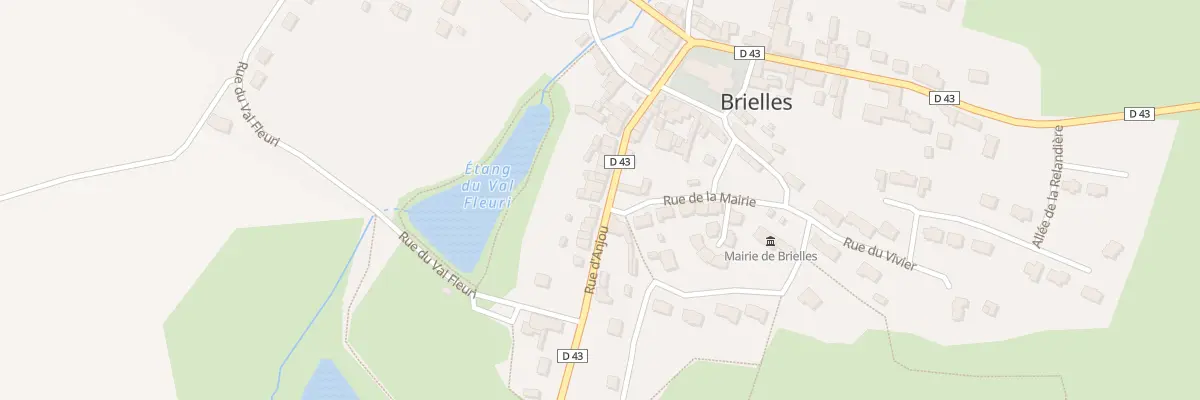 Plan du 37 Rue d’Anjou à Brielles