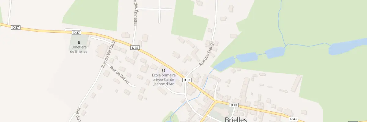 Plan du 5019 Rue de Bretagne à Brielles