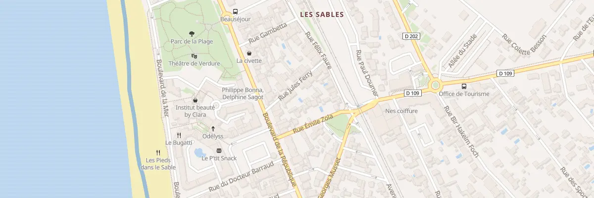 Plan du 6 Rue Jules Ferry à Châtelaillon-Plage