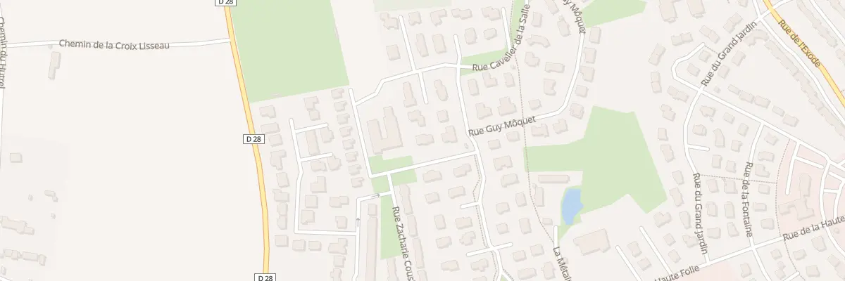 Plan du 30 Rue Maurice Marland à Saint-Lô