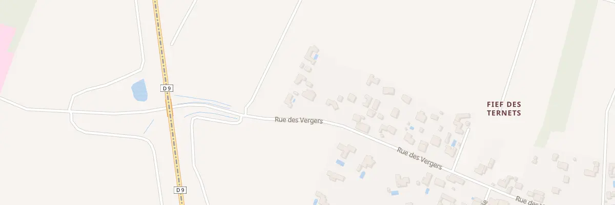 Plan du 50 Rue des Vergers à Puy-du-Lac