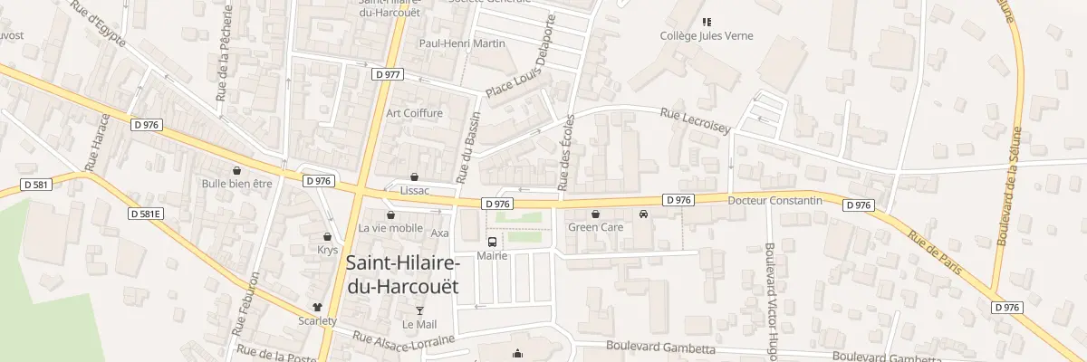 Plan du 53 Av du Mal Leclerc - St-Hilair à Saint-Hilaire-du-Harcouët