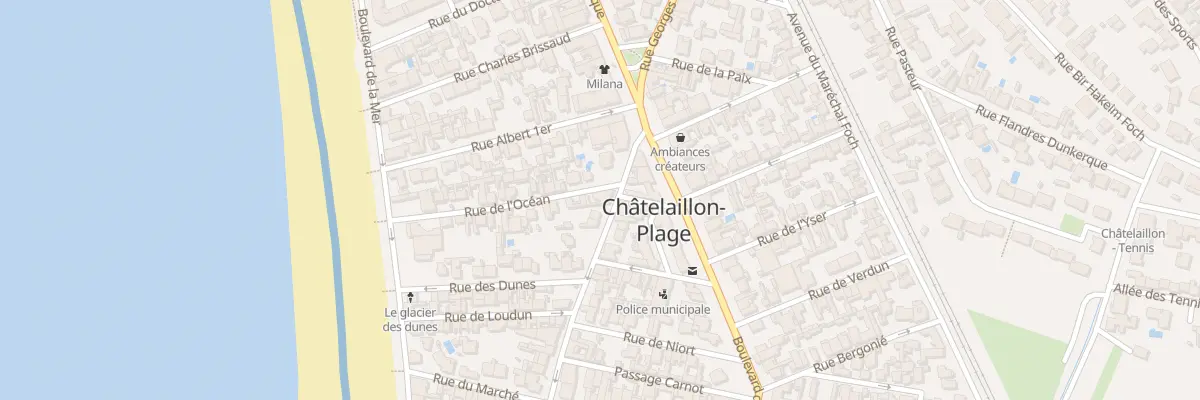 Plan du 26 Rue Carnot à Châtelaillon-Plage