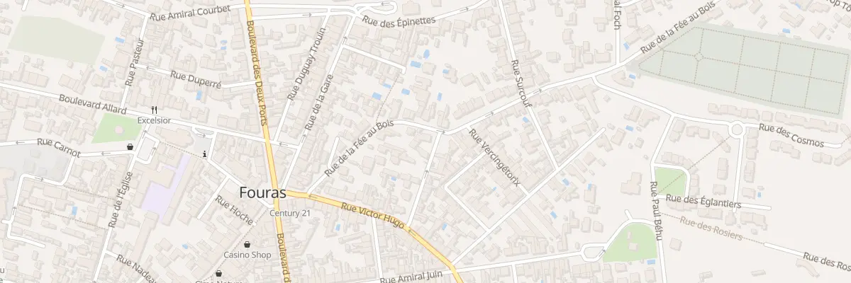 Plan du 21 Rue de la Fee du Bois à Fouras