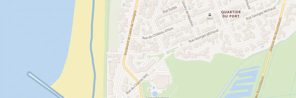Plan du 7 Rue Georges Michaud à Châtelaillon-Plage