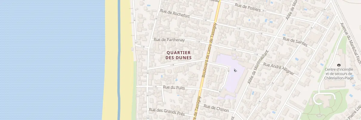 Plan du 19B Rue de Paris à Châtelaillon-Plage