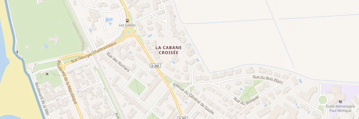 Plan du 17 Rue de la Cabane Croisée à Châtelaillon-Plage
