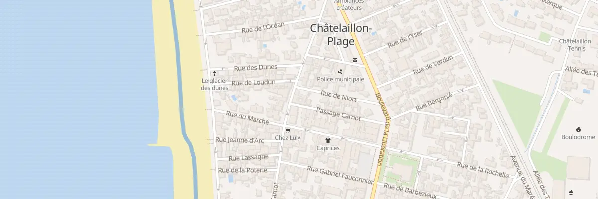 Plan du 57 Rue Carnot à Châtelaillon-Plage