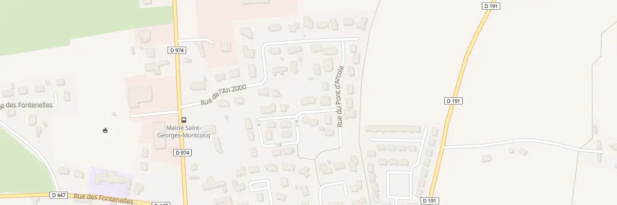 Plan du 22 Rue du Pont d’Arcole à Saint-Georges-Montcocq
