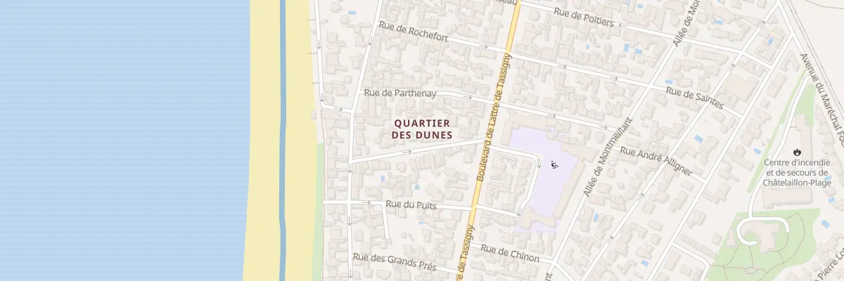 Plan du 19 Rue de Paris à Châtelaillon-Plage