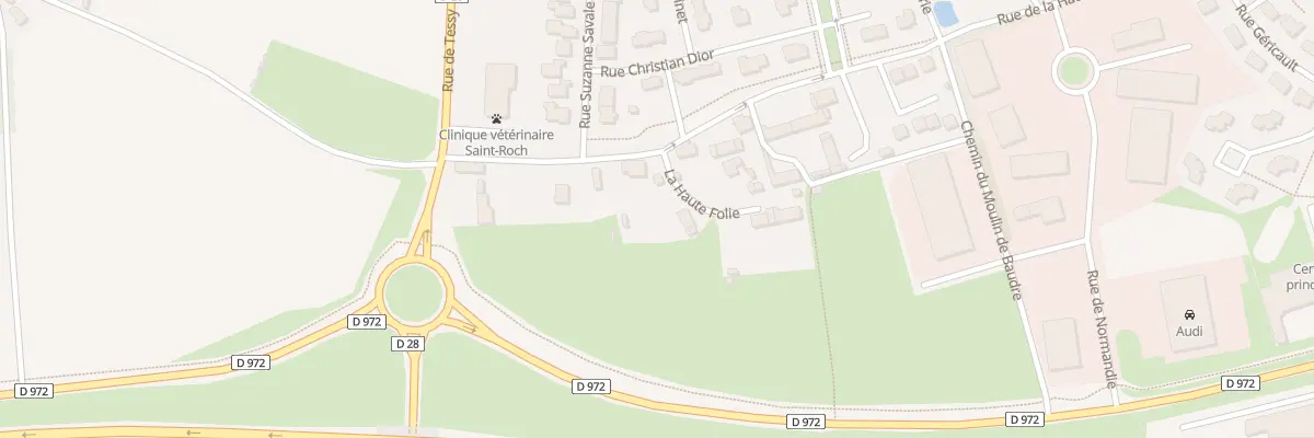 Plan du 591B Rue de la Hte Folie à Saint-Lô