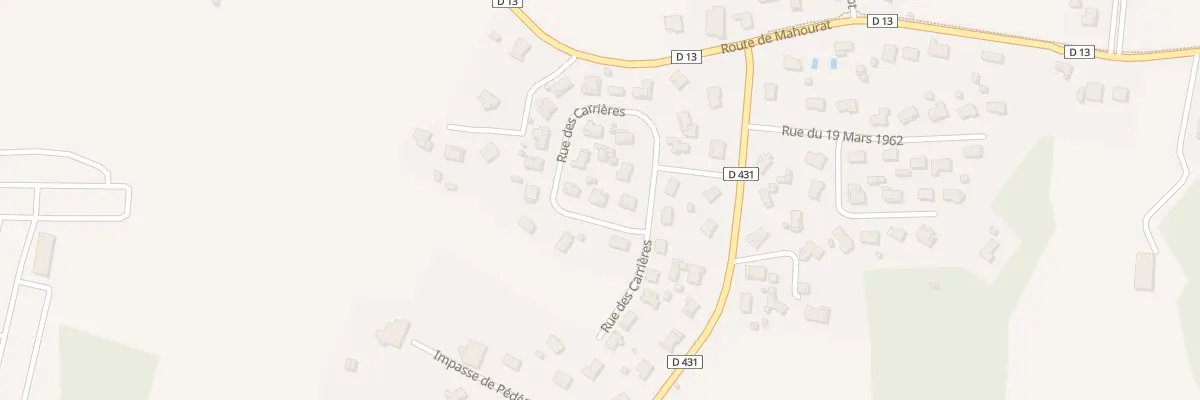Plan du 9 Rue des Carrières à Heugas