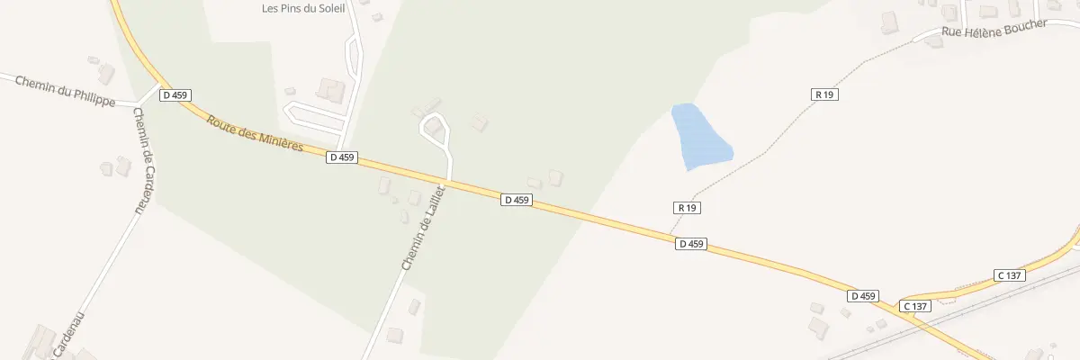 Plan du 961 Rte des Minières à Saint-Paul-lès-Dax