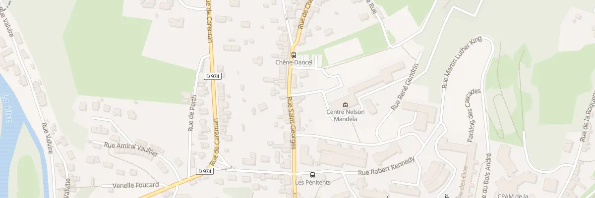 Plan du 54 Rue Saint-Georges à Saint-Lô