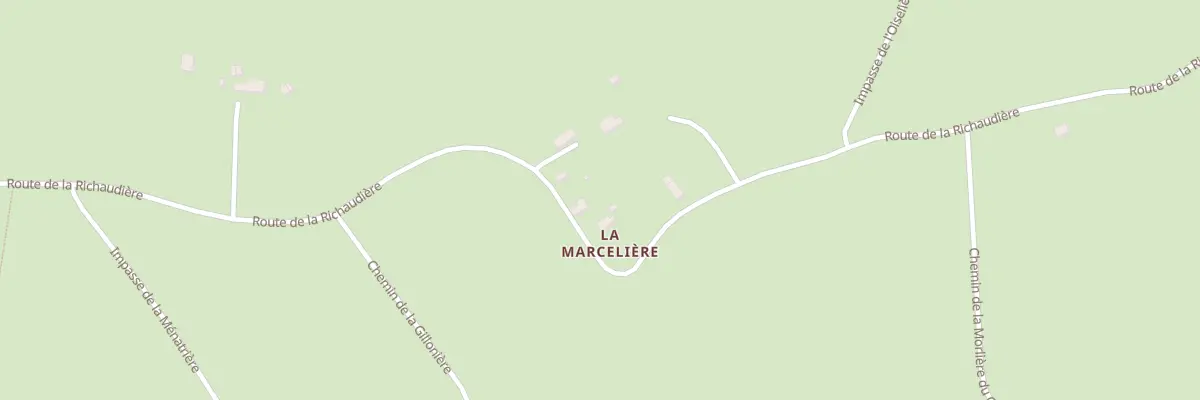 Plan du 12 Rte de la Richaudiere -Le Gast à Noues de Sienne
