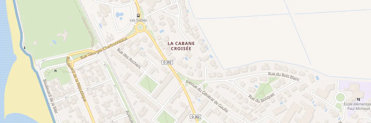 Plan du 17 Bd Aristide Briand à Châtelaillon-Plage