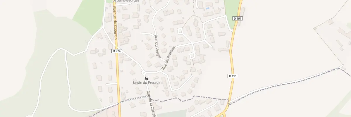 Plan du 7 Rue du Pressoir à Saint-Georges-Montcocq