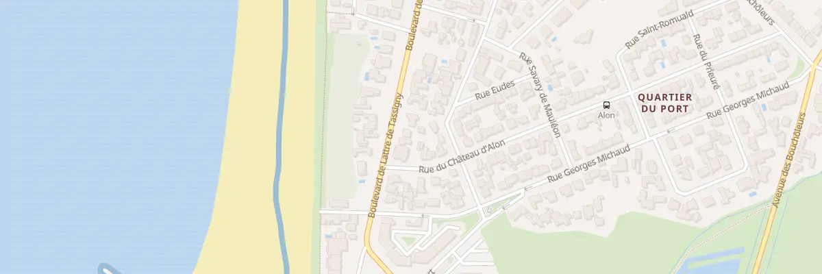 Plan du 113 Bd de Lattre de Tassigny à Châtelaillon-Plage