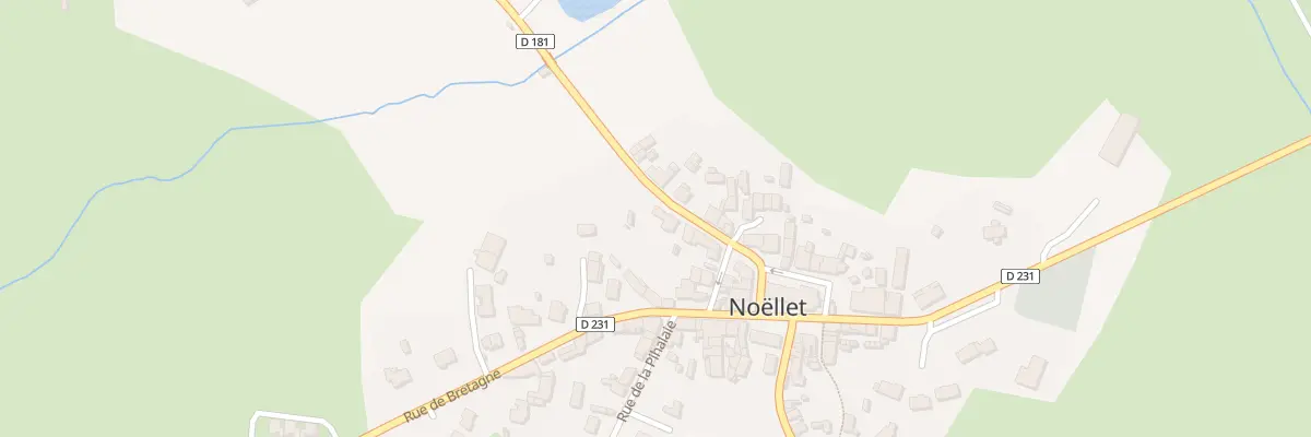 Plan du 13 Rue de la nymphe à Ombrée d’Anjou