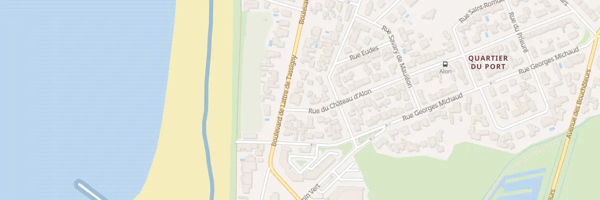 Plan du 117 Bd de Lattre de Tassigny à Châtelaillon-Plage