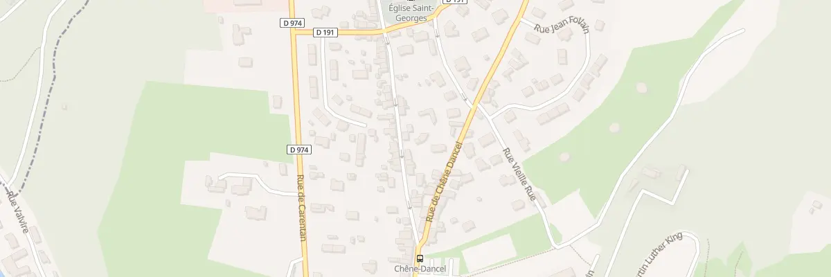 Plan du 80 Rue Saint-Georges à Saint-Lô