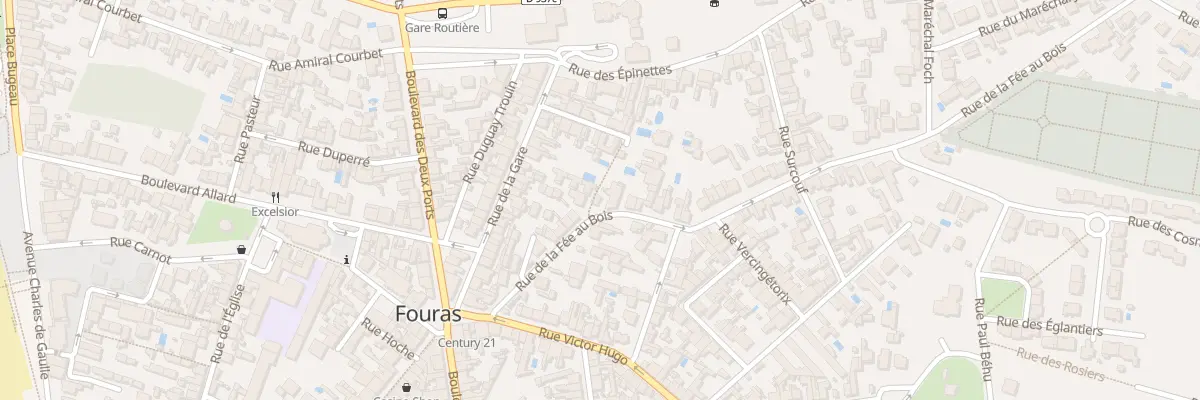 Plan du 18 Rue de la Fee du Bois à Fouras