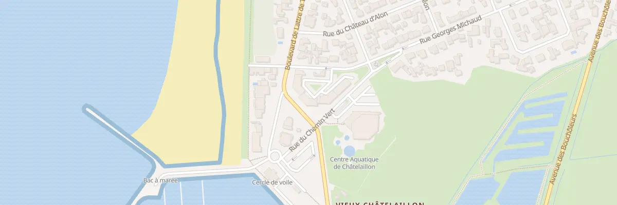 Plan du 129 Bd de Lattre de Tassigny à Châtelaillon-Plage