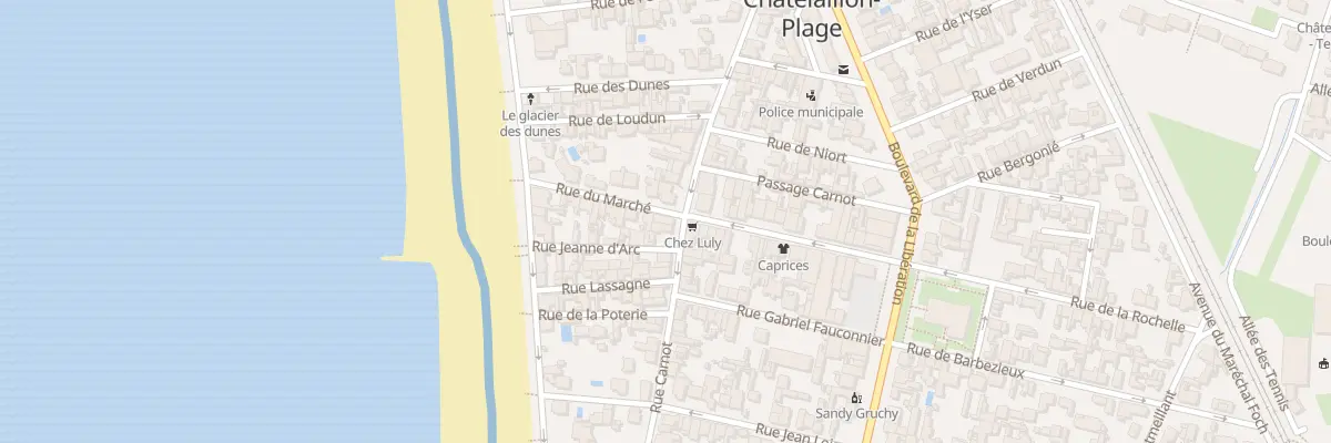 Plan du 62 Rue Carnot à Châtelaillon-Plage