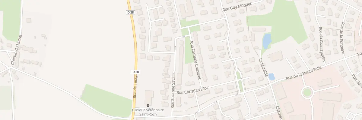 Plan du 143 Rue Suzanne Savale à Saint-Lô