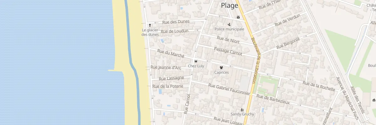 Plan du 64 Rue Carnot à Châtelaillon-Plage