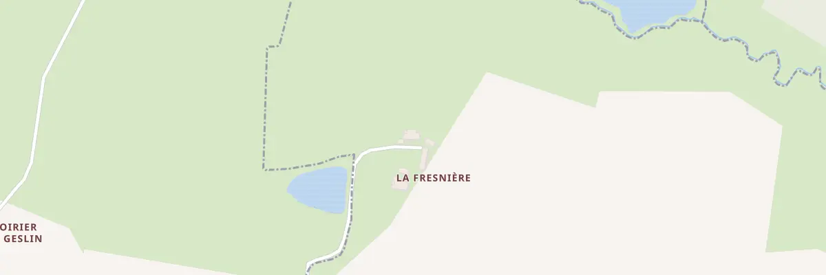 Plan du 5086 La Fresniere à Mondevert