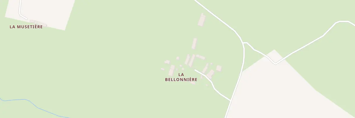 Plan du 2954 La Bellonière à Luitré-Dompierre