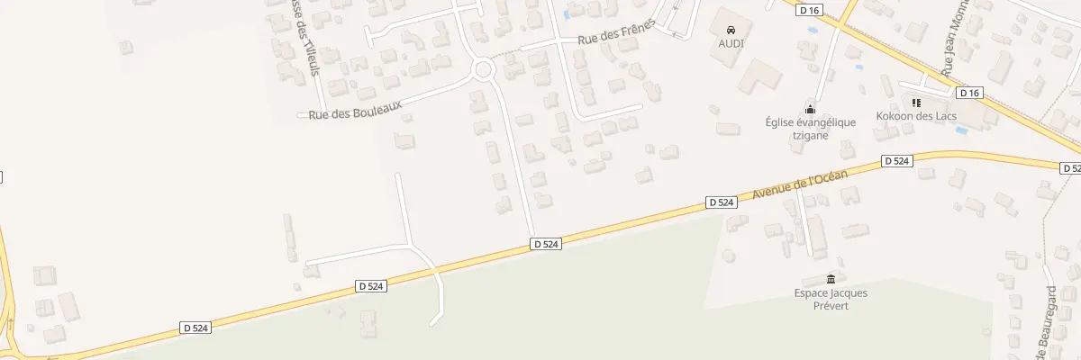 Plan du 343 Rue des Chênes Verts à Saint-Paul-lès-Dax