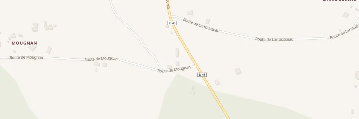 Plan du 1501 Rte de Mougnan à Pontenx-les-Forges