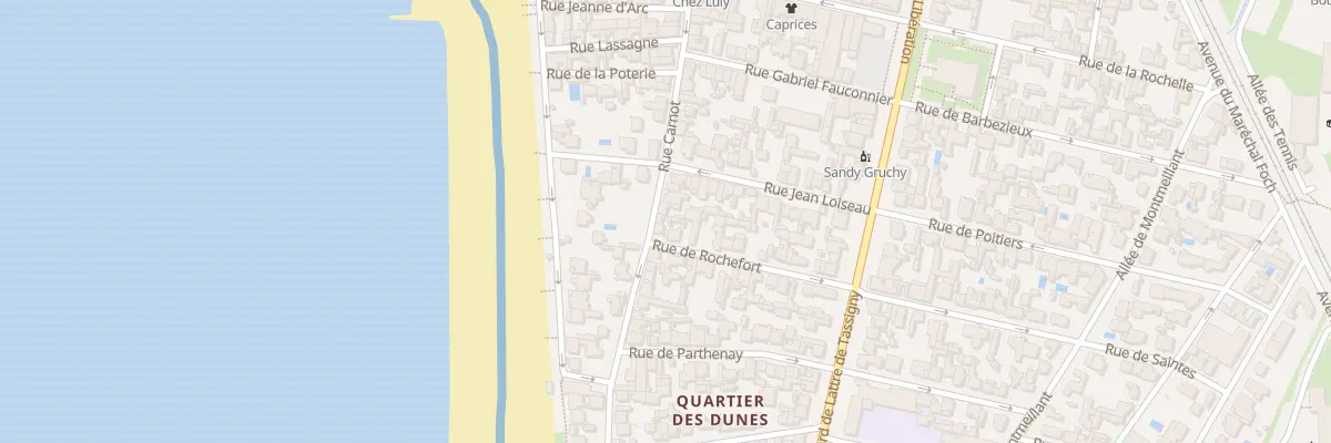 Plan du 101 Rue Carnot à Châtelaillon-Plage