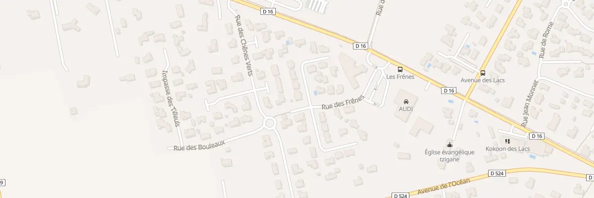 Plan du 41 Imp des Erables à Saint-Paul-lès-Dax