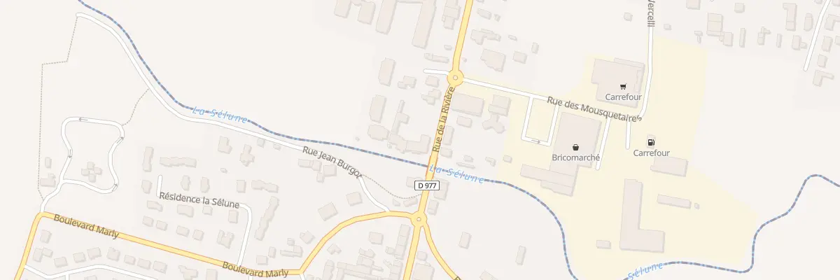 Plan du 1 Rue de la Riviere - Parigny à Grandparigny