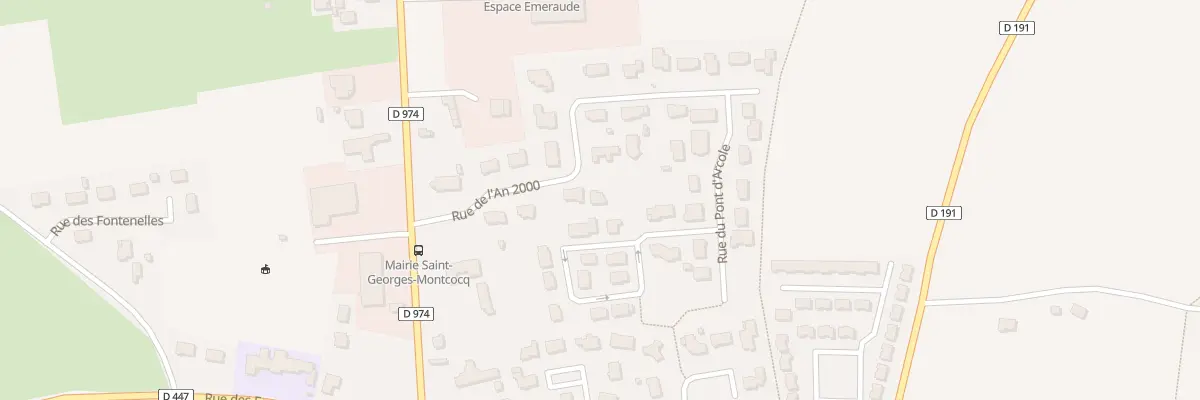 Plan du 8 Rue de l’An 2000 à Saint-Georges-Montcocq