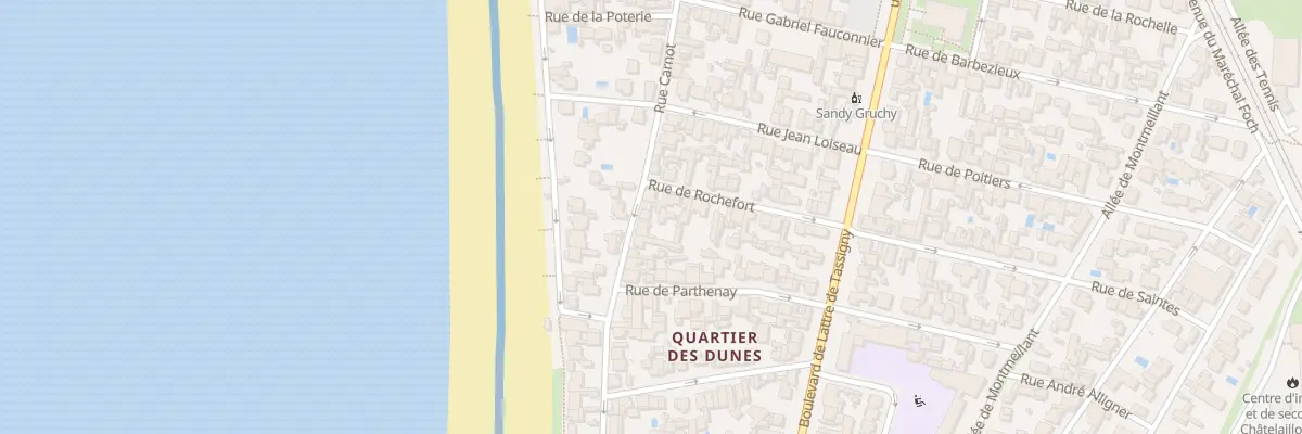 Plan du 109 Rue Carnot à Châtelaillon-Plage