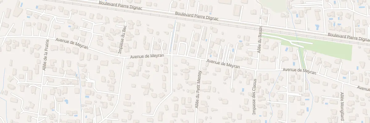 Plan du 67 Av de Meyran à Gujan-Mestras