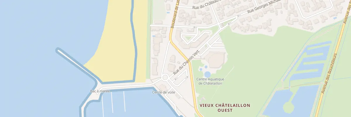 Plan du 131 Bd de Lattre de Tassigny à Châtelaillon-Plage
