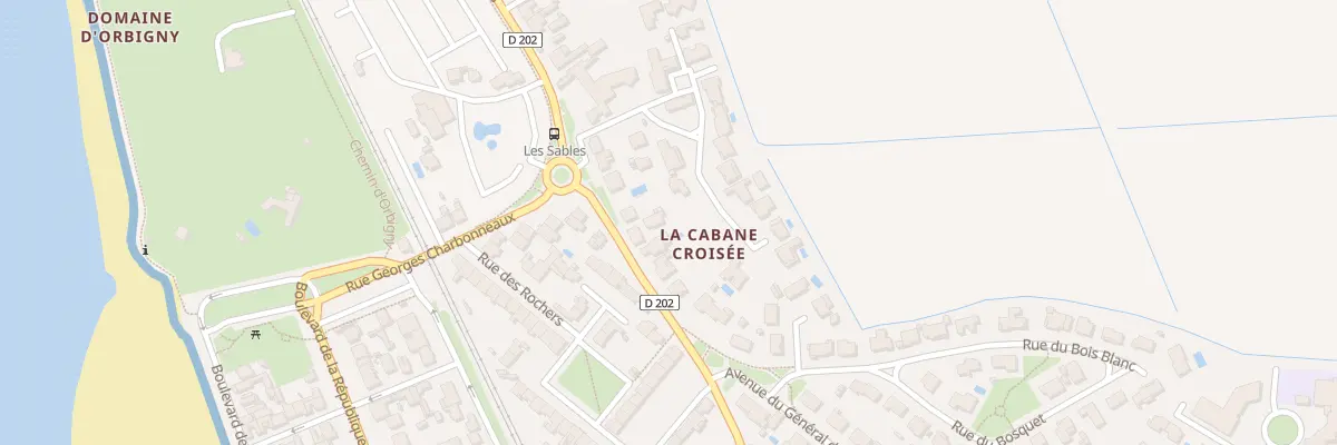 Plan du 9 Rue de la Cabane Croisée à Châtelaillon-Plage