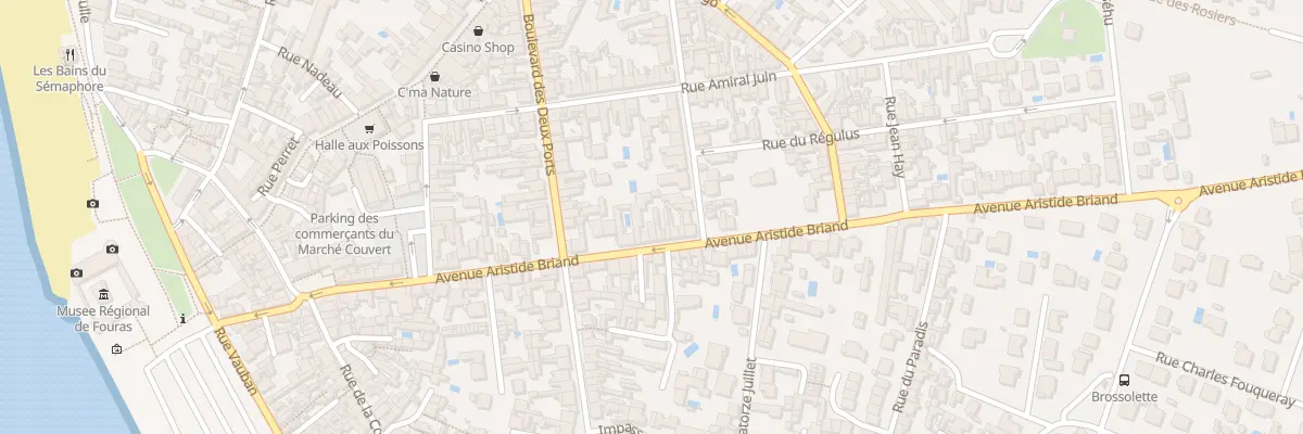 Plan du 46 Rue Aristide Briand à Fouras