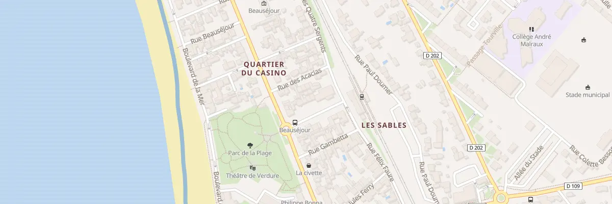 Plan du 5 Av du General Leclerc à Châtelaillon-Plage