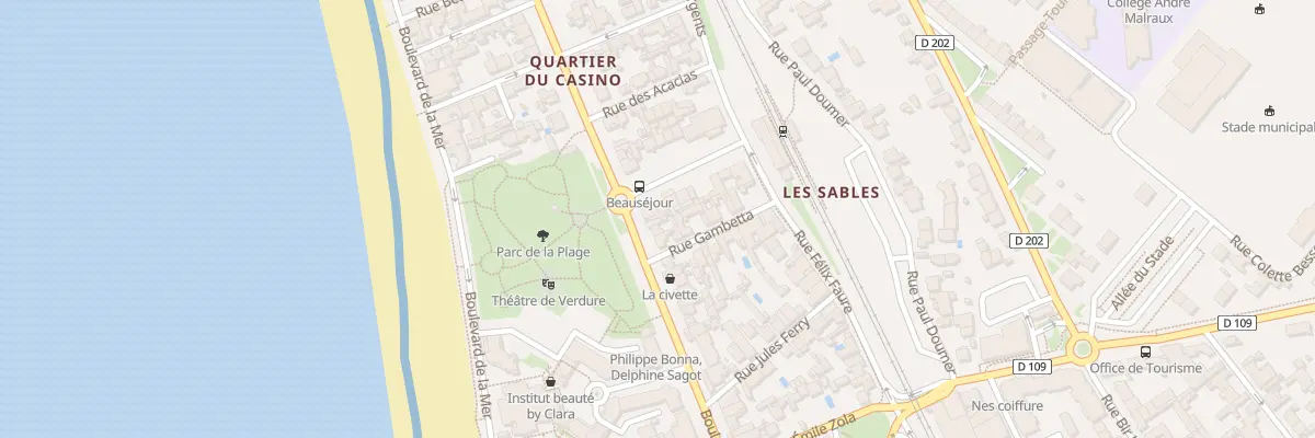 Plan du 73 Bd de la République à Châtelaillon-Plage